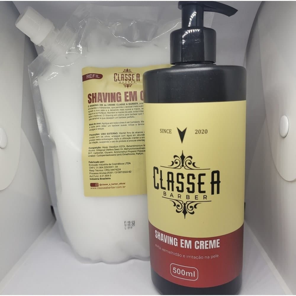 Kit Classe A Shaving - Pote + Refil