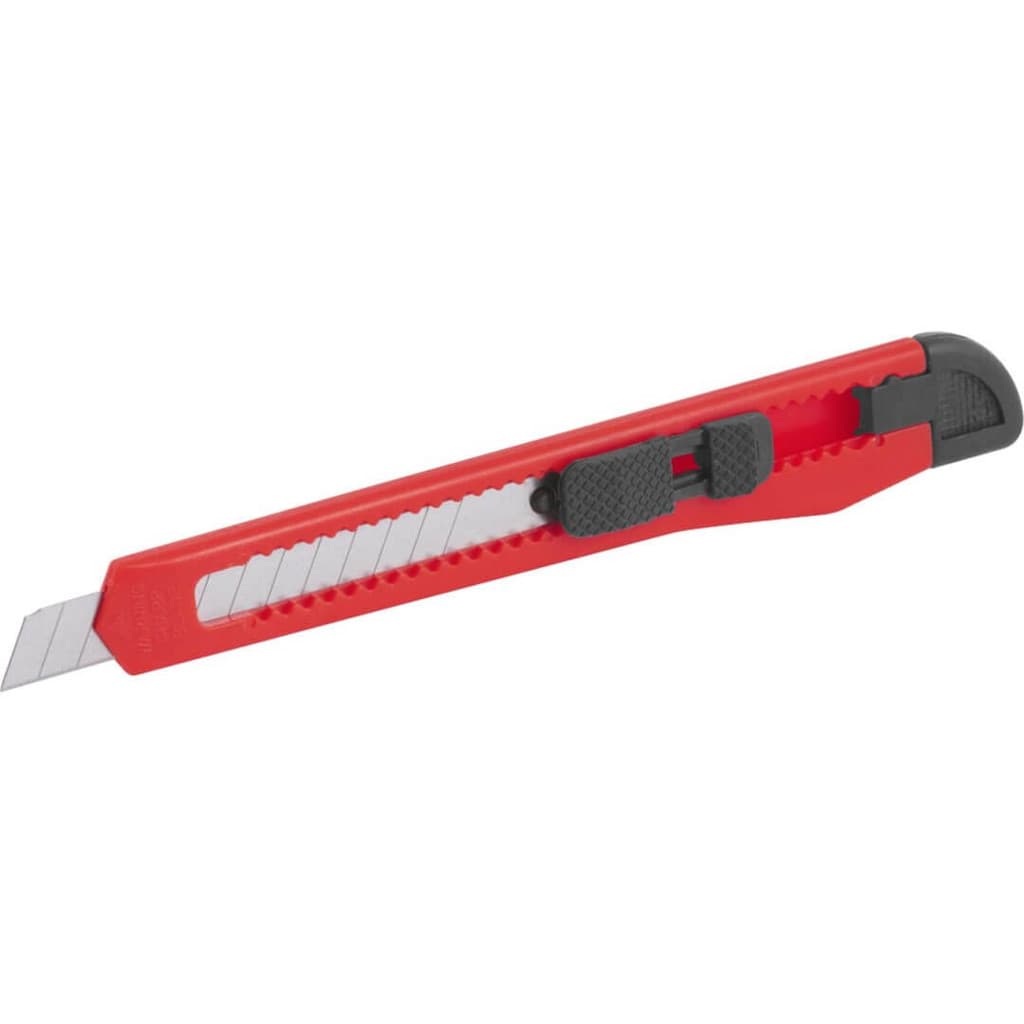 Estilete Plastico Profissional Multiuso 9mm C/ Trava Nove54