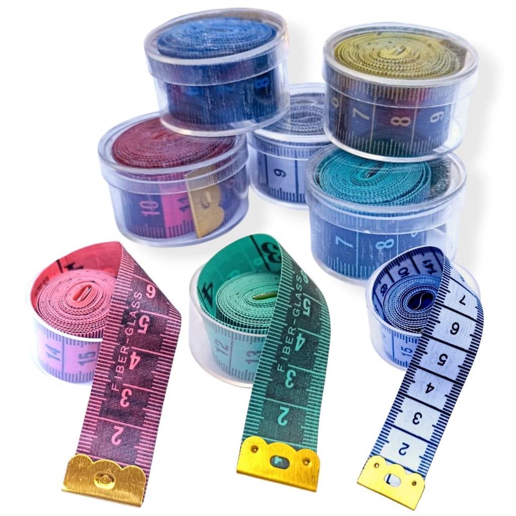 Fita Métrica Corporal Flexível 150cm P/ Medida Corporal, Tecidos, Artesanato - Trena Metro