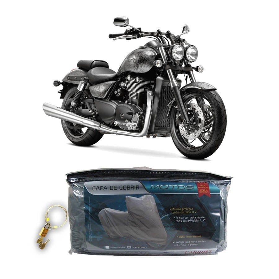 Capa com cadeado para cobrir TRIUMPH THUNDERBIRD 1700 STORM G(206)