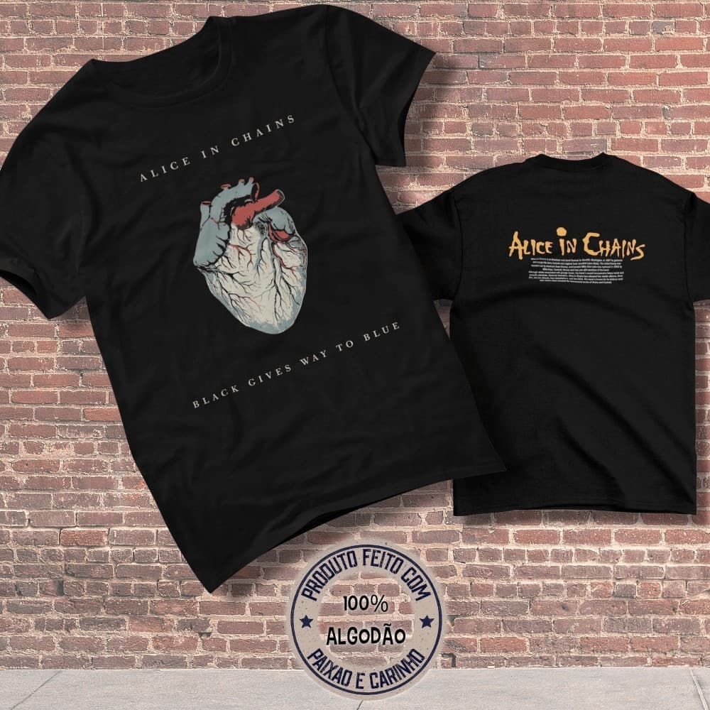Camiseta Alice in Chains Black Gives Way
