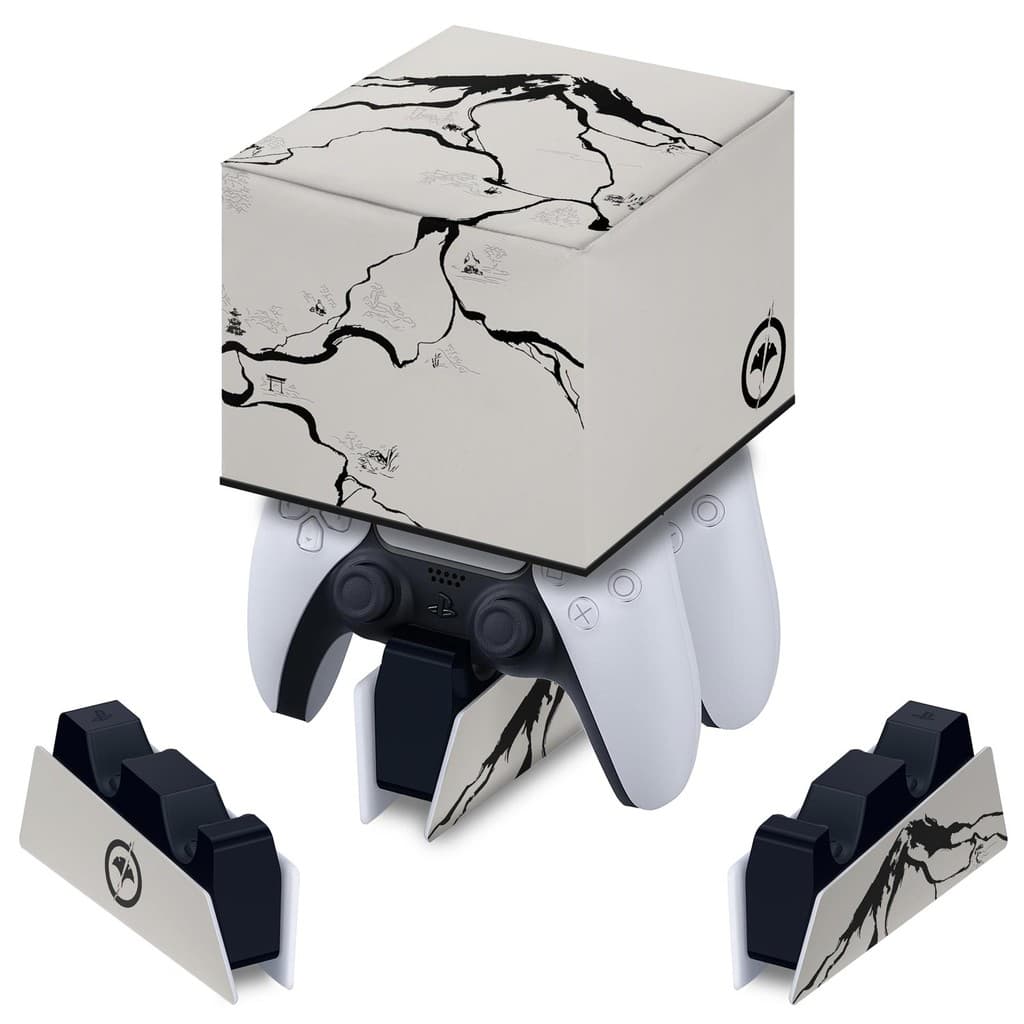 Capa para Base de Carregamento PS5 Controle - Ghost Of Yotei