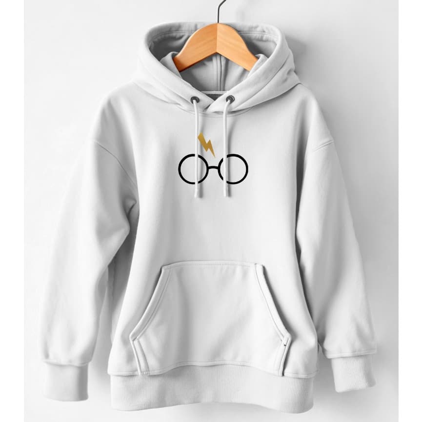 Moletom Canguru Estampado Blusa De Frio Flanelada Capuz Harry Potter Unissex Feminino Masculino