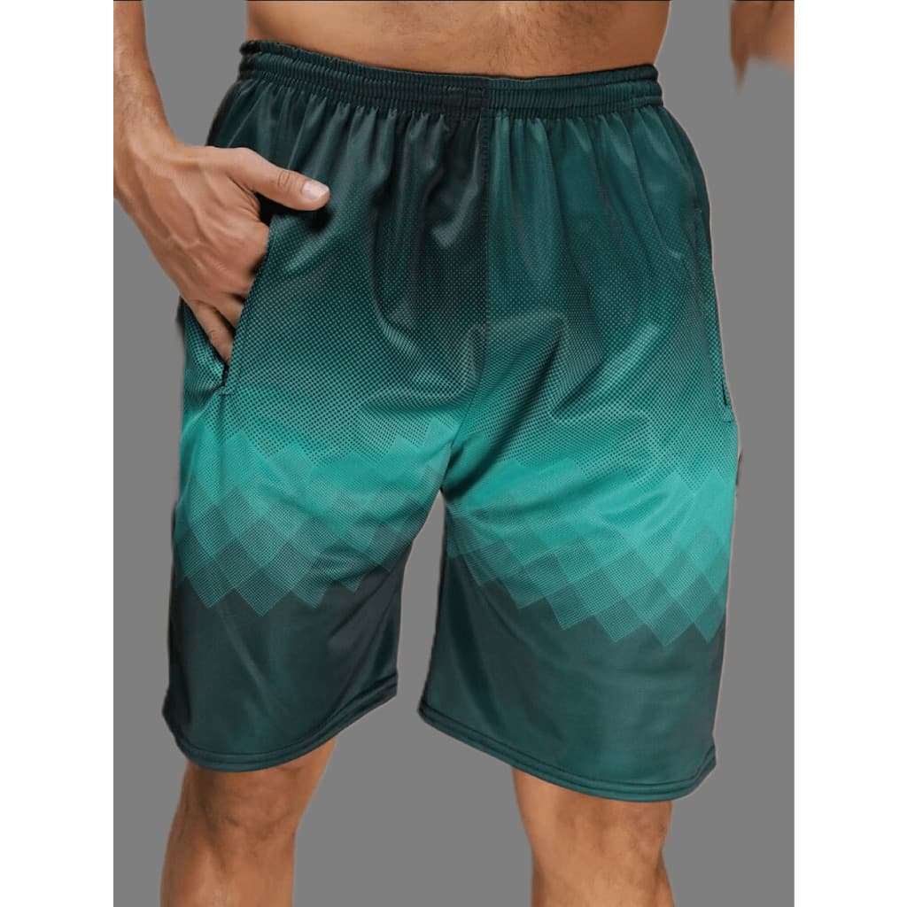 Bermuda Short Masculino Flanelado com Bolsos Para Verão Unissex Cós com Elastico e Cordão Interno