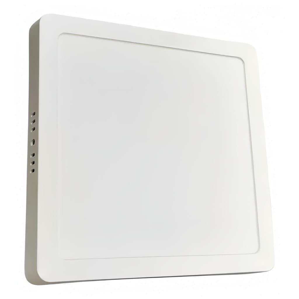 Luminária Plafon Led 40w Quadrado De Sobrepor 40x40 Luz