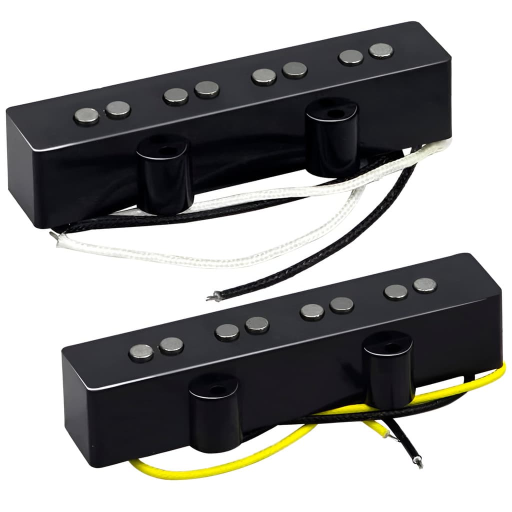 Set De Captador Contra Baixo Jazz Bass Vintage Alnico V 4 Cordas