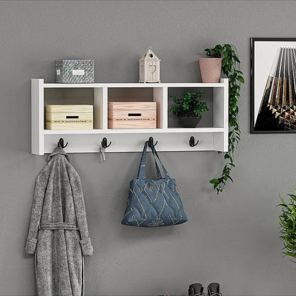 NICHO SUPORTE DE PAREDE CASACO BOLSA 60CM VERSATIL MULTIUSO PRATELEIRA ORGANIZADOR QUARTO SALA COZINHA ARMARIO ESTANTE