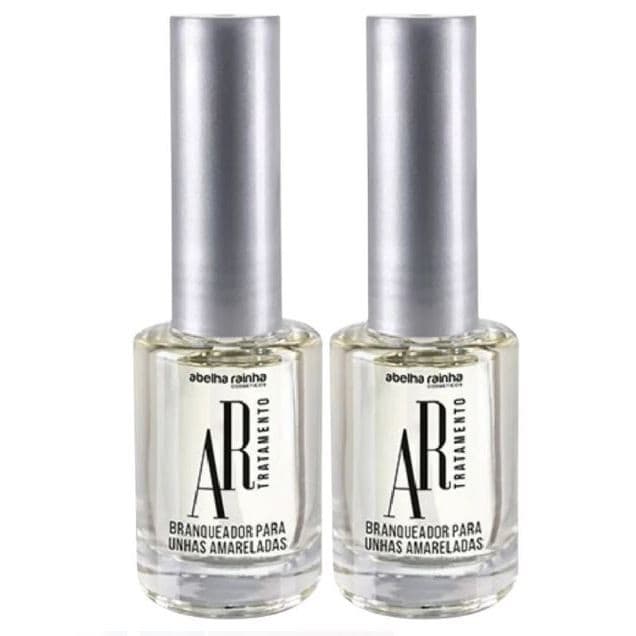 Kit de 2 Branqueador Para Unhas Amareladas AR TRATAMENTO Abelha Rainha