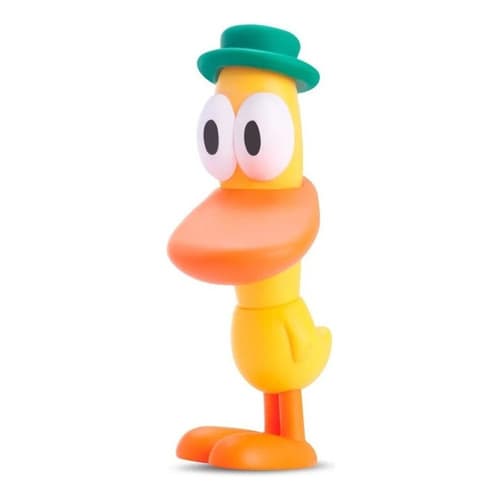 Pato Boneco Turma do Pocoyo Brinquedo Infantil Cardoso Toys Vinil Brinquedo Presente Infantil Dia das Criança