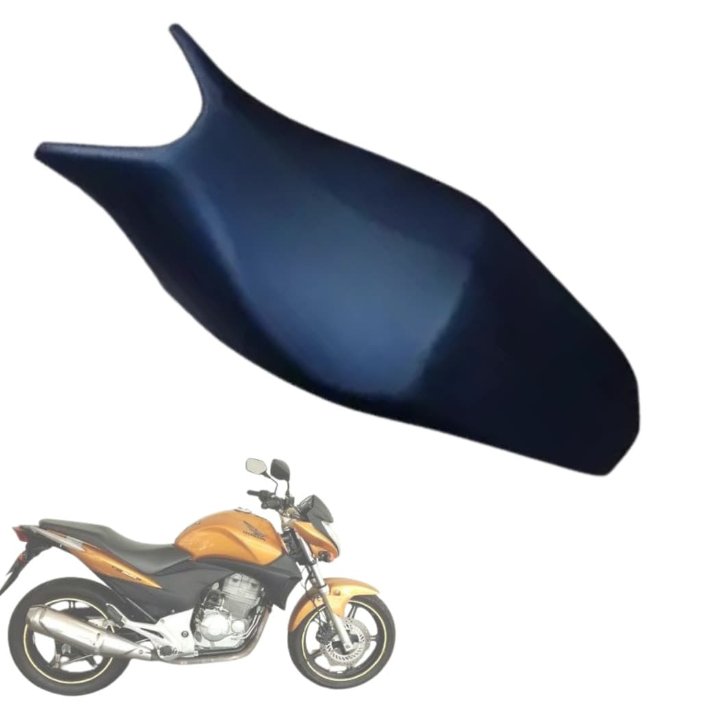 Capa de Banco Moto modelo Original CB 300 R Preta 09/15