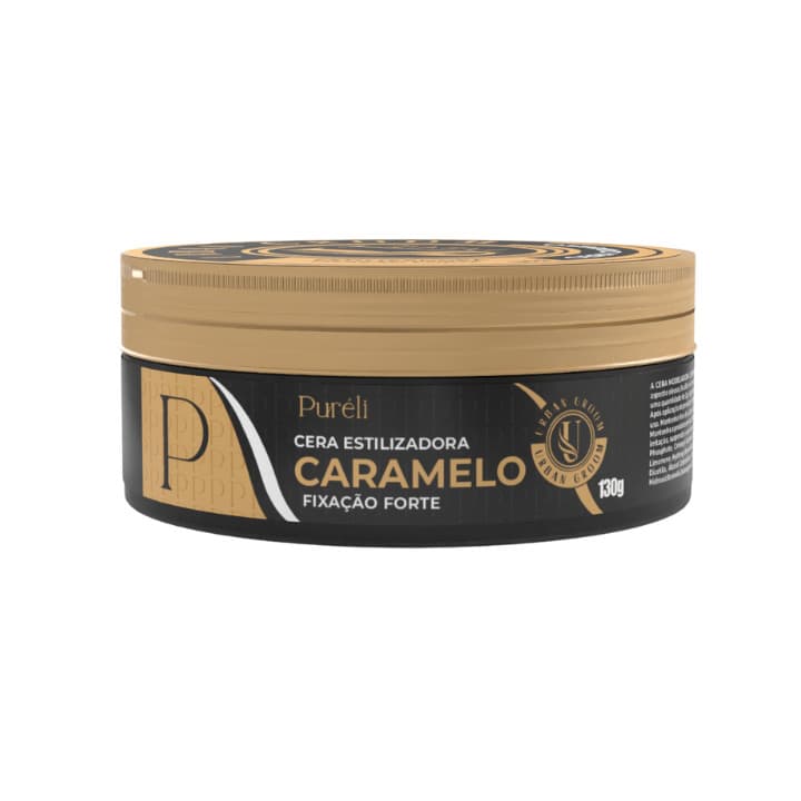 Kit com 2 Unidades Cera Capilar Modeladora Caramelo 130g