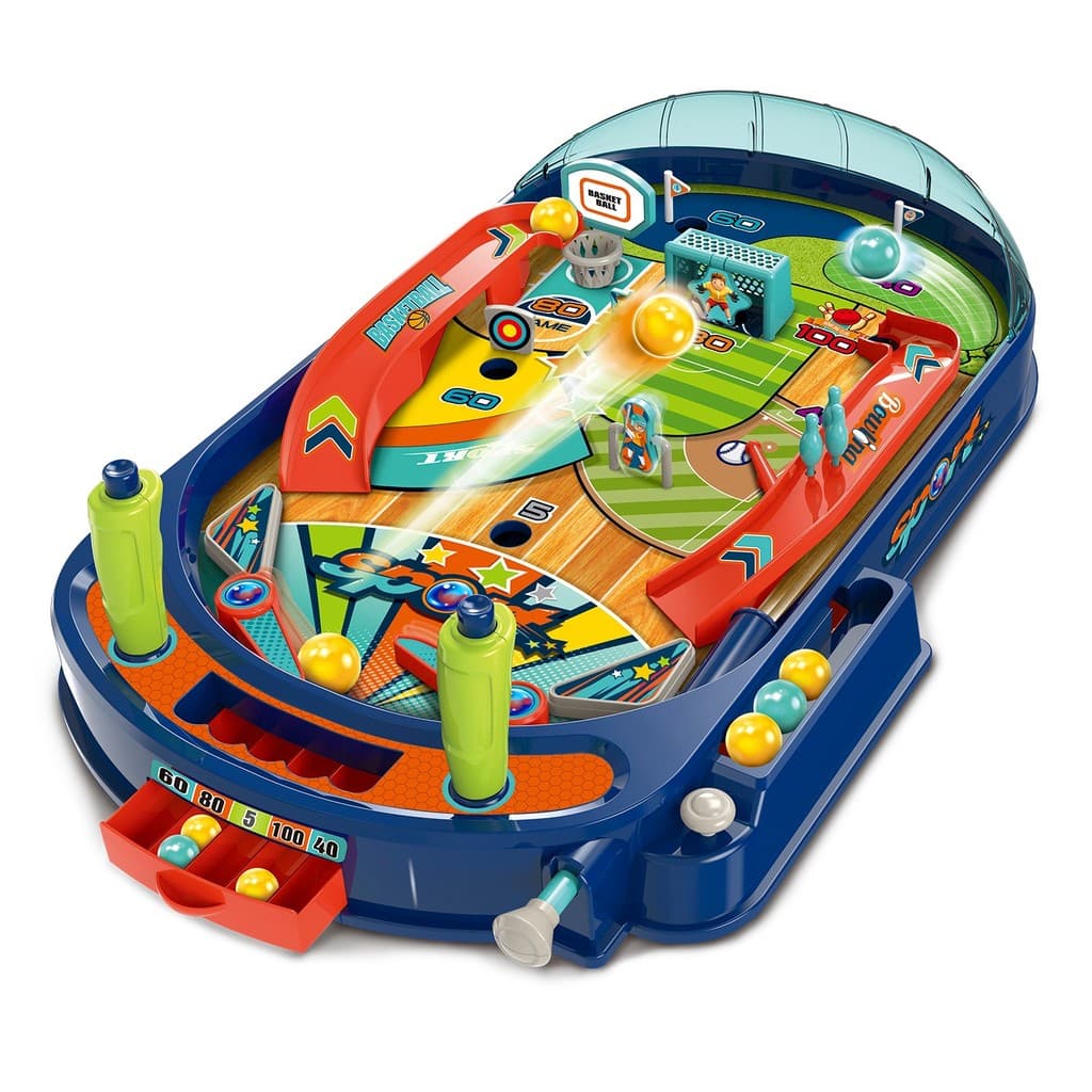 Brinquedo Arcade Multi Esportes Infantil Mesa Portátil Com Sistema De Pontuação

 - Dm Toys