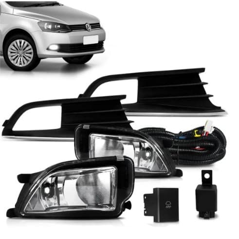 Kit Farol de Milha Gol / Voyage 2012 - 2015 - Importado