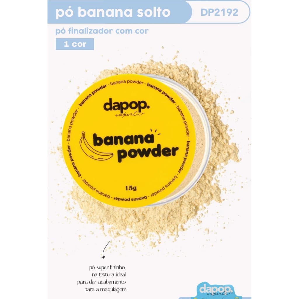 Pó Banana Powder Dapop 15g