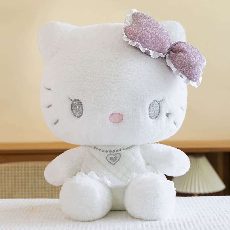 Brinquedo De Pelúcia Hello Kitty-Adorável Bicho (Travesseiro Fofo De Anime Abraço Presente 2025)