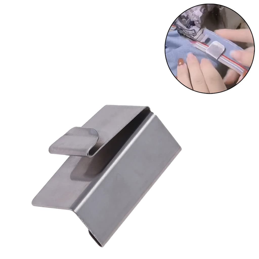Guia Universal De Viés Overlock Interlock Máquina De Costura Industrial Overloque Borda Dupla