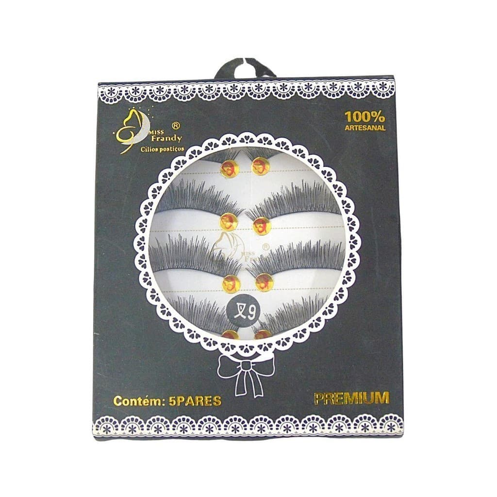 CÍLIOS POSTIÇOS MISS FRANDY PREMIUM 5 PARES C15-0779
