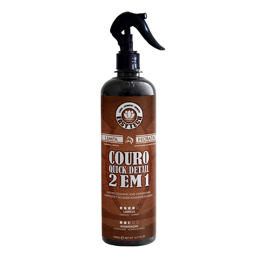 Limpador e Hidratante de Couro QD 2 em 1 500ml Easytech
