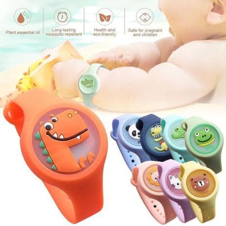 Pulseira Anti Mosquito Repelente Citronela Acende Luzes