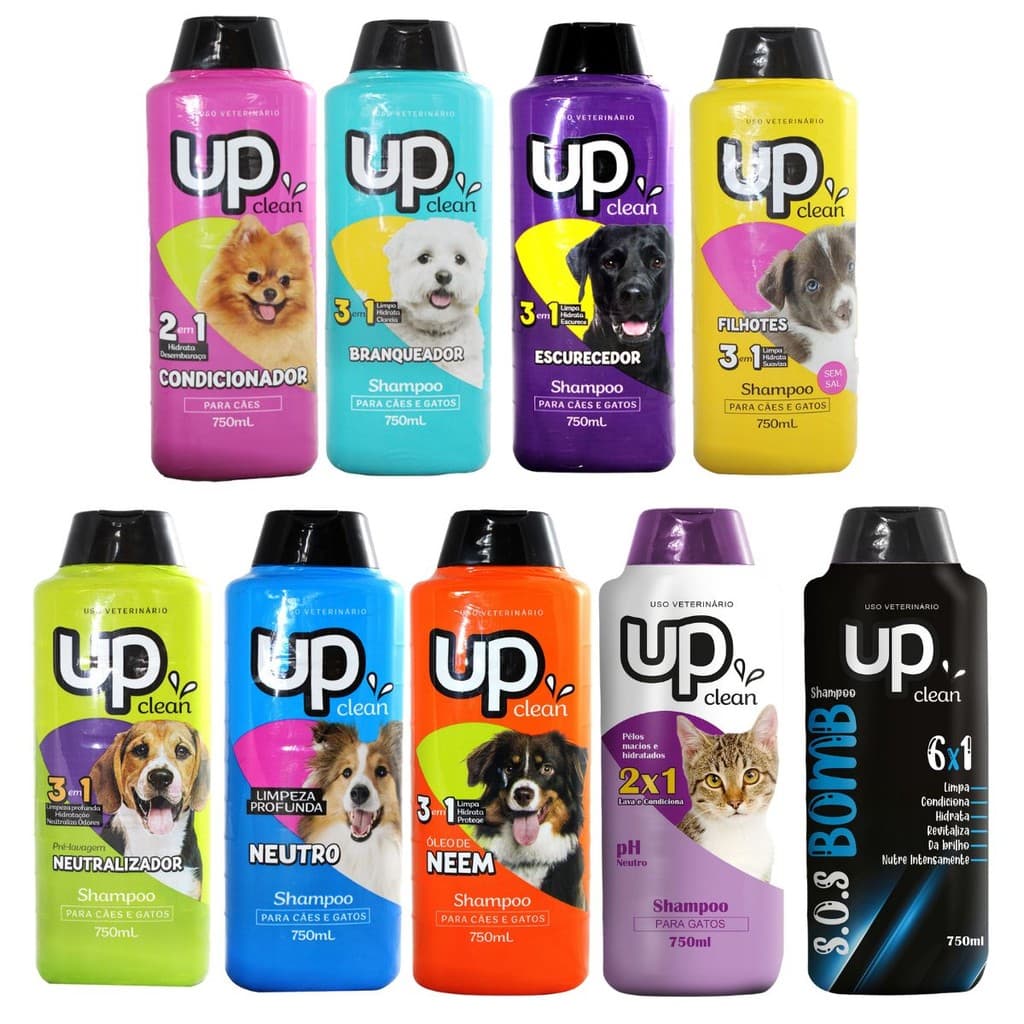 Shampoo Condicionador Up Clean Diversos Vários Tipos