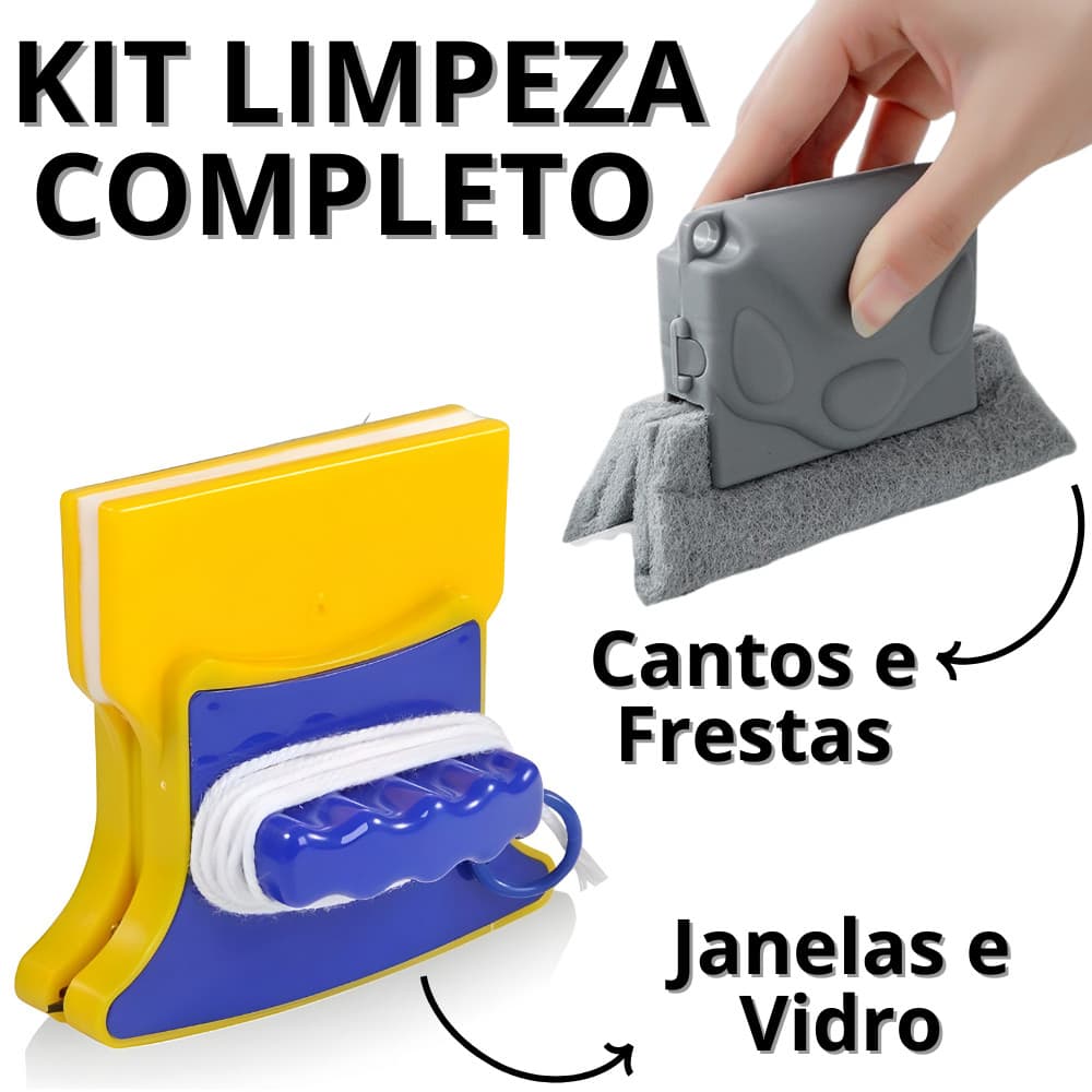 Limpador Magnético De Vidros Para Janelas Limpeza Limpa Vidro Rodo Mágico Aquários Imã Janela Portas