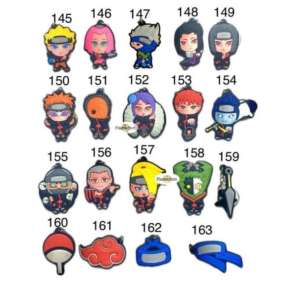 Chaveiro Lembrancinha Naruto Anime Personagens Series Naruto