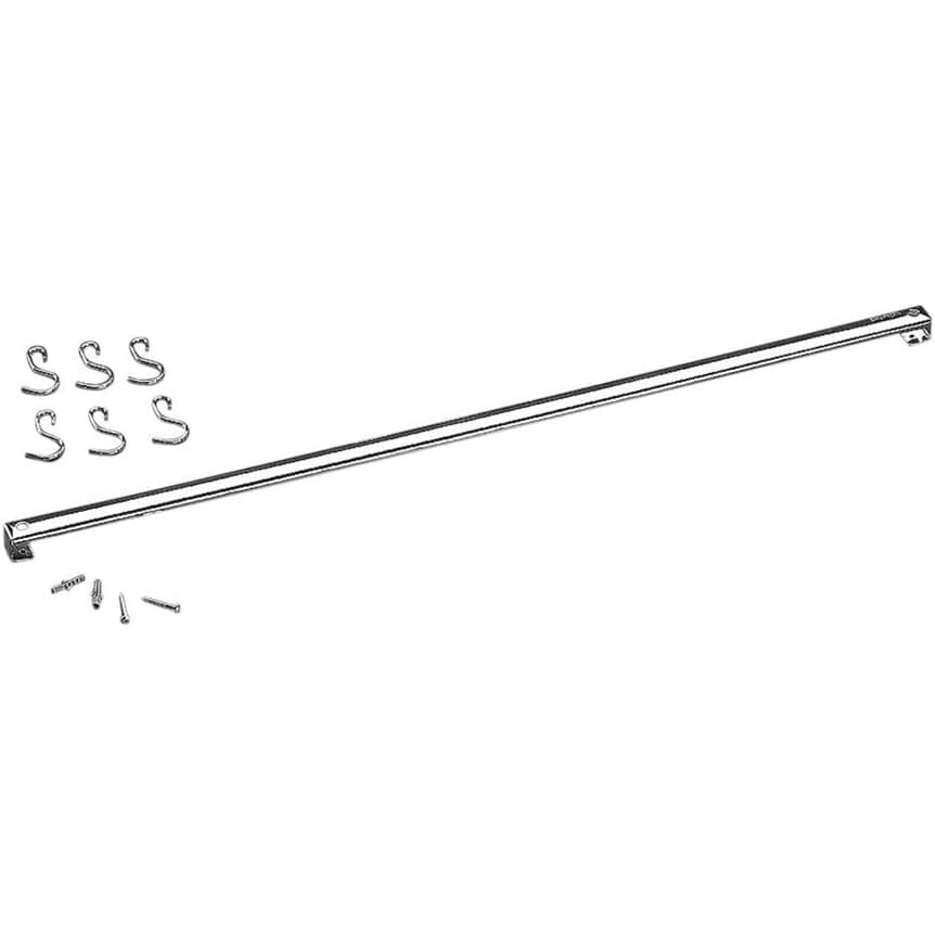 Barra Inox com 6 Ganchos 40 cm Brinox - 2200/140