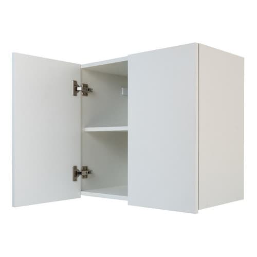 Armário Aéreo 2 Portas Cozinha Escritório Lavanderia Branco