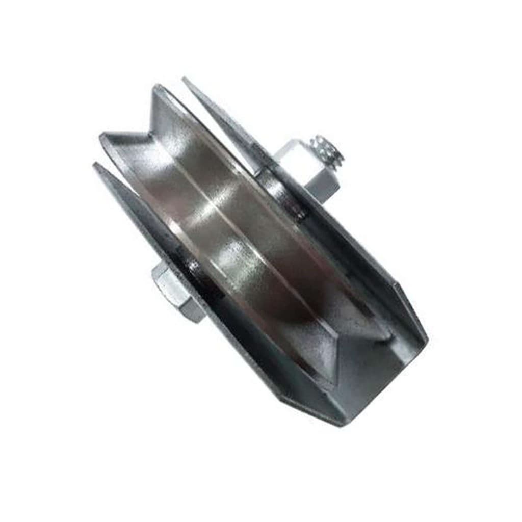 Roldana Ferro Maciça 100mm (4") para Cantoneira - Caixa Fechada - Ferrosul