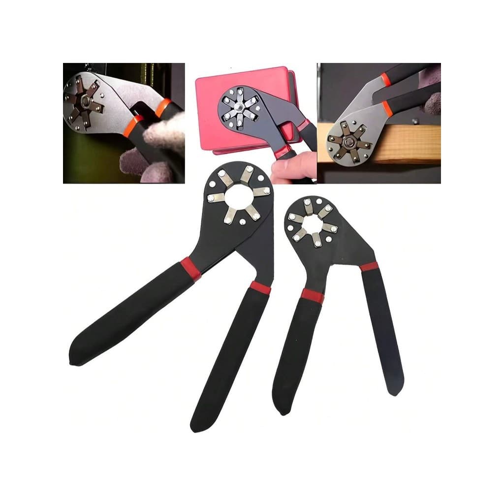 Alicate Chave Ajustável Universal Sextavado Hexagonal Chave Magica Parafusos E Porcas Multifuncional Ferramenta