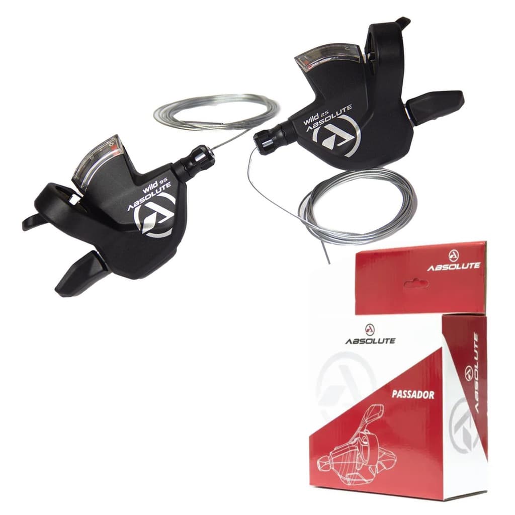 Alavanca de Câmbio Absolute Wild 2x9 18 Velocidades