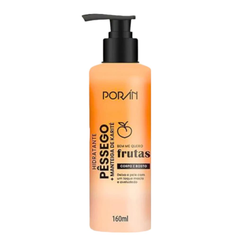 Hidratante Pessego e Manteiga de Karite 160ml - Poran