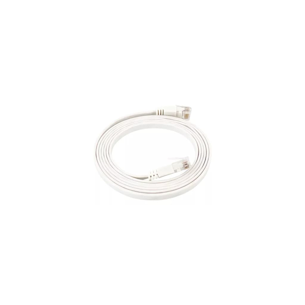 PATCH CORD FLAT FLEXÍVEL RJ45 CAT6 1 METRO