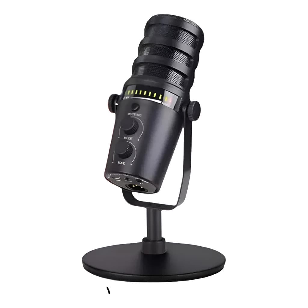 Microfone Condensador Captura 360 Lives Podcast Usb Ou Xlr