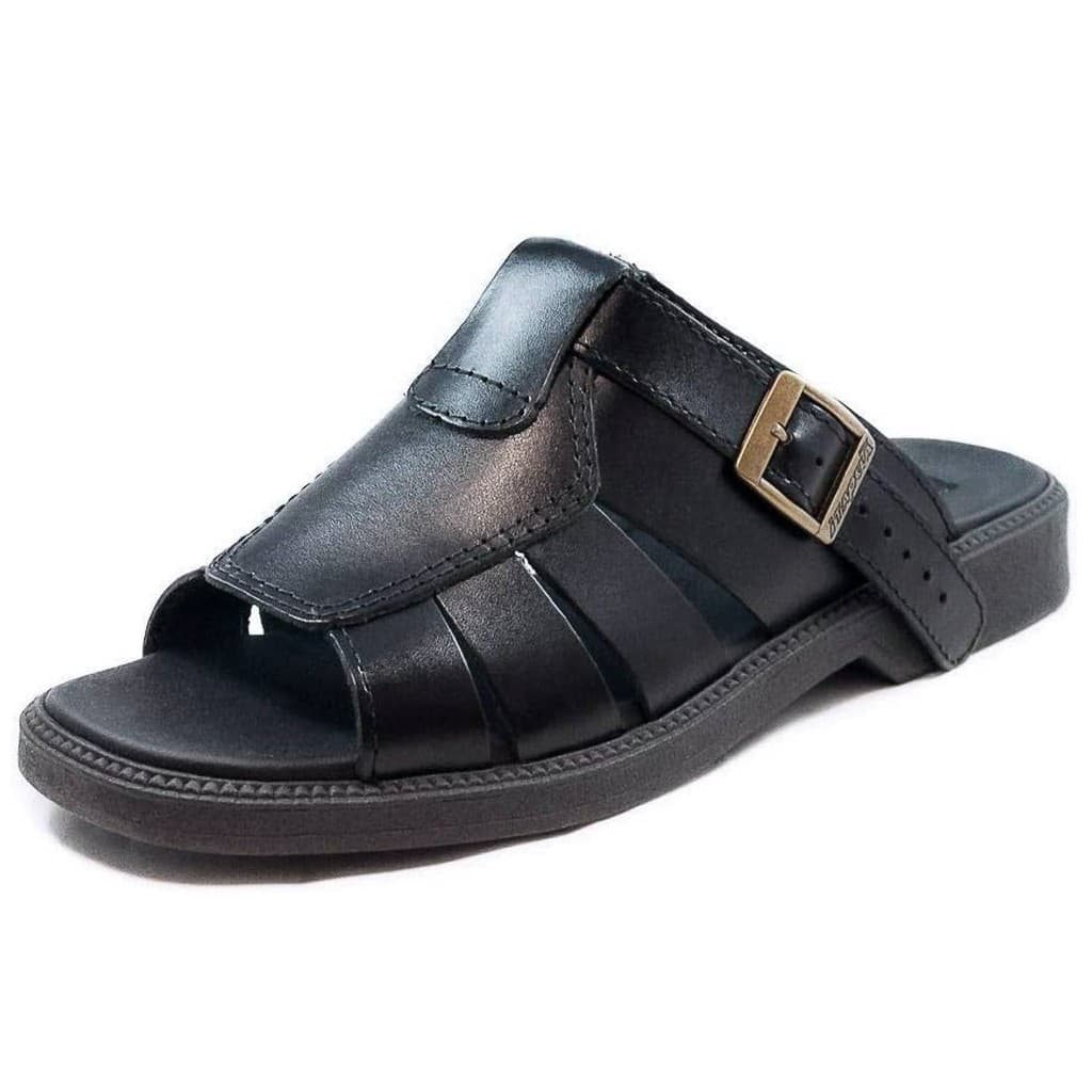 Chinelo Masculino Couro Fácil Calce Conforto Master Itapua