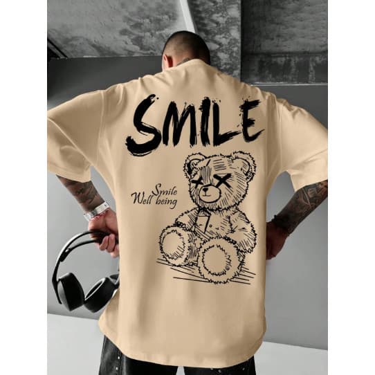 Camiseta Oversized Moda Gringa Algodão Gola Unissex Estampada Camisa Streetwear