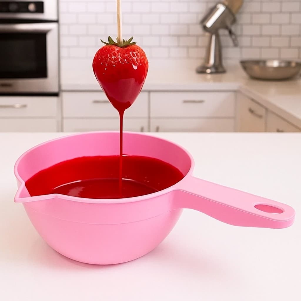 Panelinha Multiuso 850ml Várias Cores Derreter Chocolate Confeitaria Festa Doces Microondas
