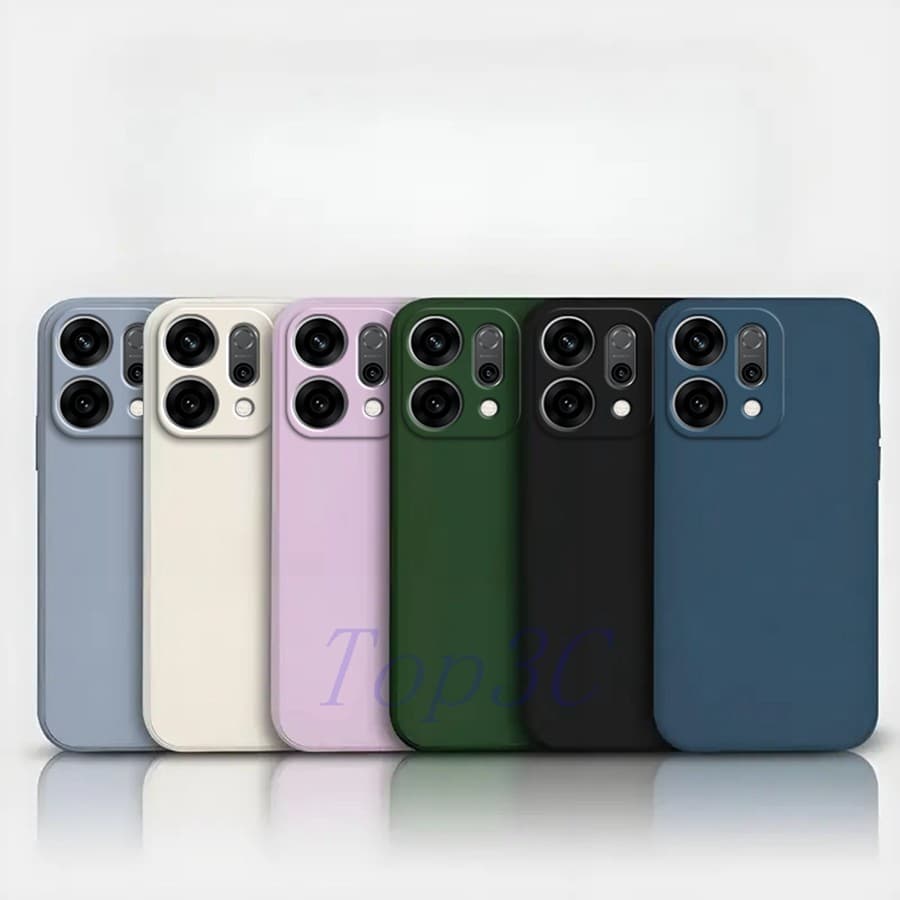 Capa De Telefone De silicone De Cor Sólida OPPO Reno14 5G YT