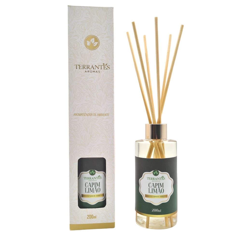 Aromatizador de Ambiente Capim Limão Terrantês - 200 ml