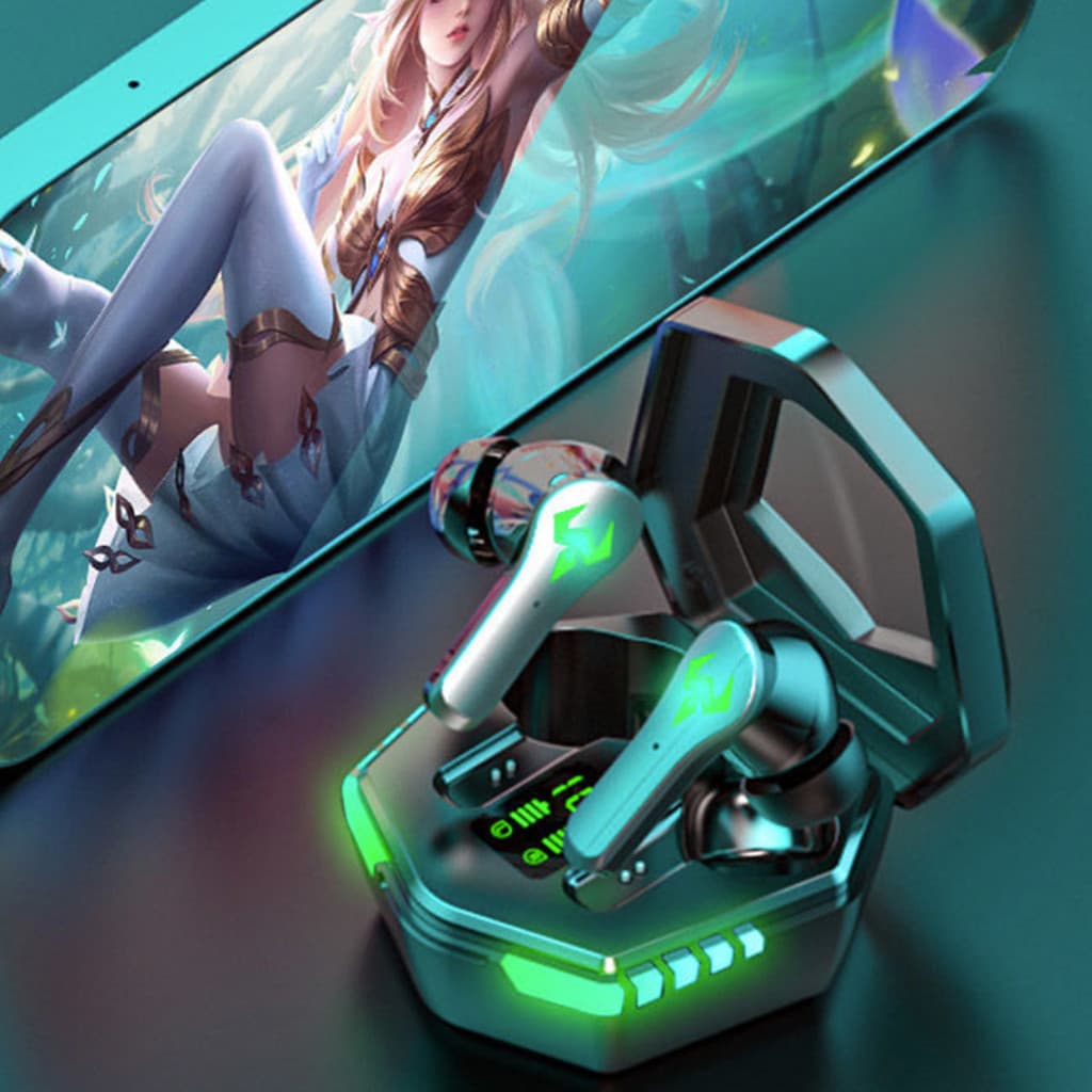 Fones De Ouvido Sem Fio TWS Gaming Bluetooth 5.2 Professional Gamer Bluetooth