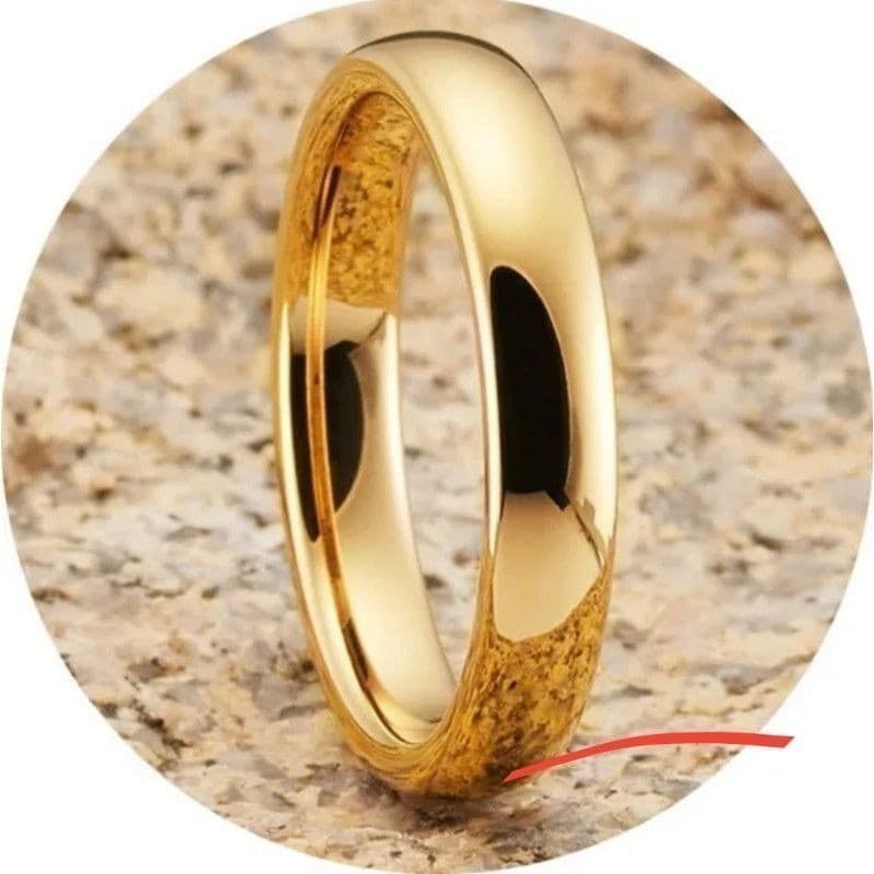 Unidade Alianças Casamento e Noivado 4mm Moedas Antigas-MDPF