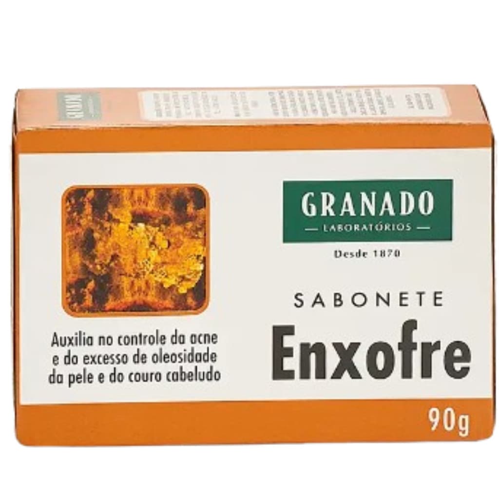 Sabonetes em Barra Granado Enxofre Antioleosidade  90g