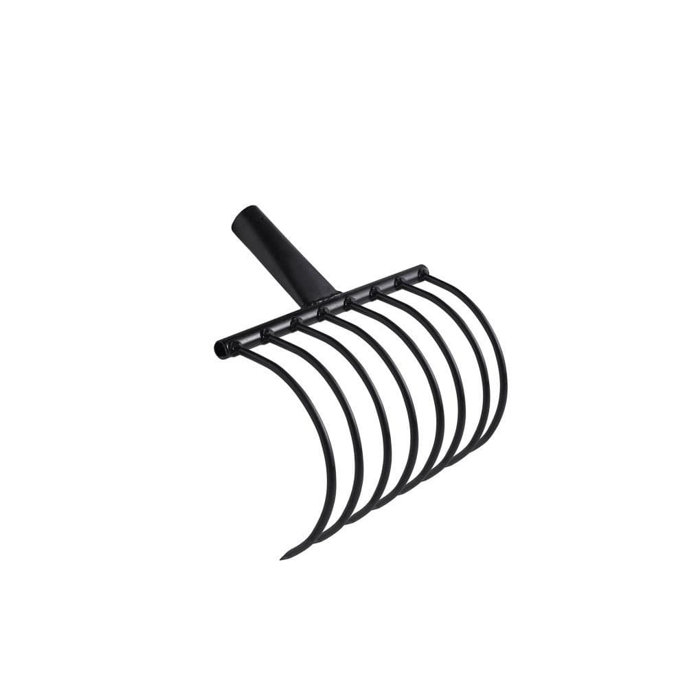 Garfo Curvo de Ferro Reforçado Para  Silagem Olibox 8 Dentes