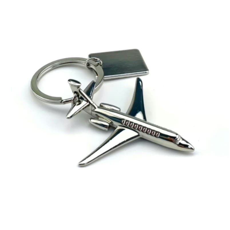 Chaveiro De Avião Modelo 3d Criativo Marca Nova Metal Motor Presente De Masculino