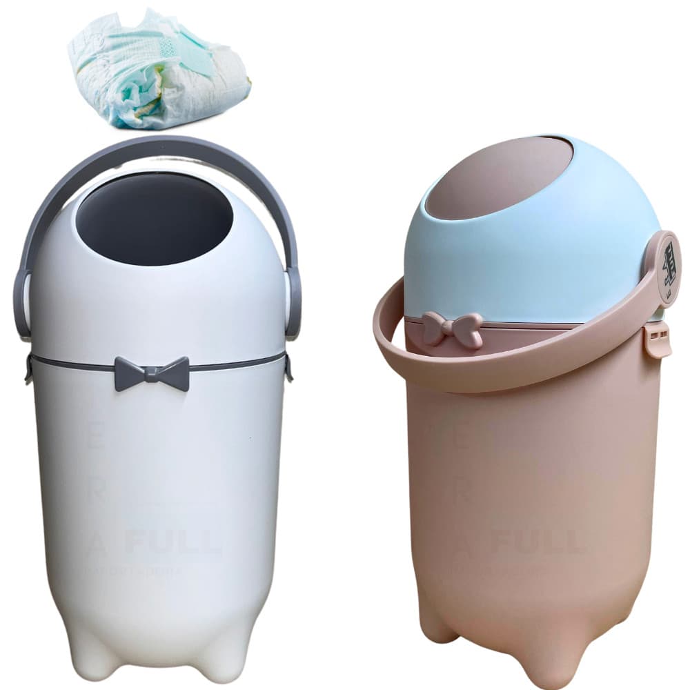 Lixeira Lixo Anti Odor 10L Fralda Bebê Enxoval Quarto Orgânico Resíduo Fezes Pet Cachorro Gato Caca