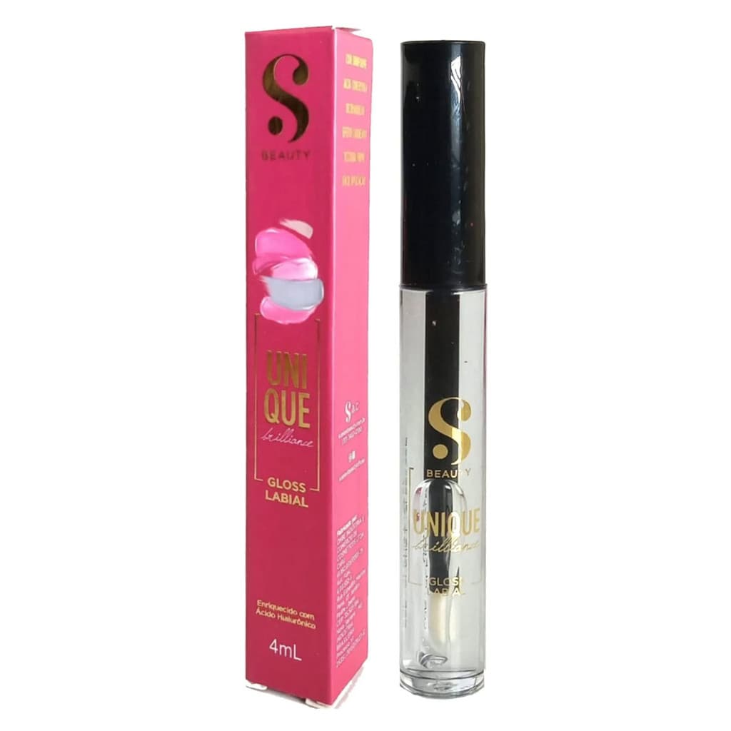 Gloss Labial Unique Brilliance S Beauty Cor Alpha - Suelen Makeup