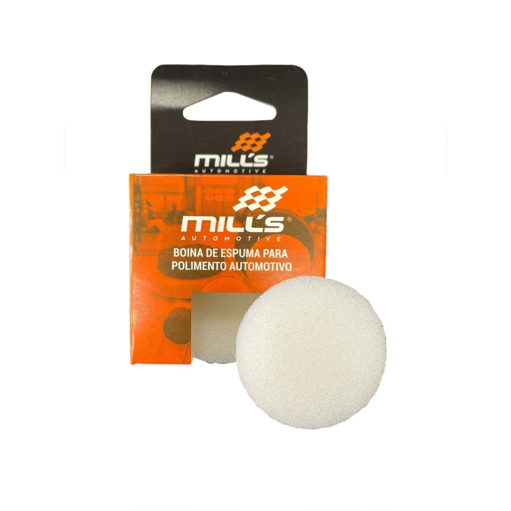 Boina Nano de Espuma Agressiva Branca 2" Mills