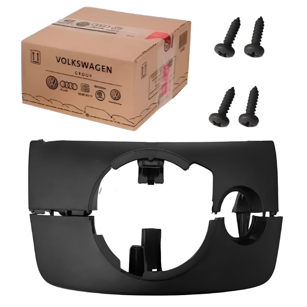 Kit Moldura Coluna Direção e Ignição Volkswagen Gol G4 2006 a 2010 1.0 Flex