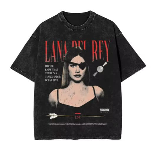 Camiseta Camisa Blusa Algodão Unissex Lana del rey vintage TrendBox mania
