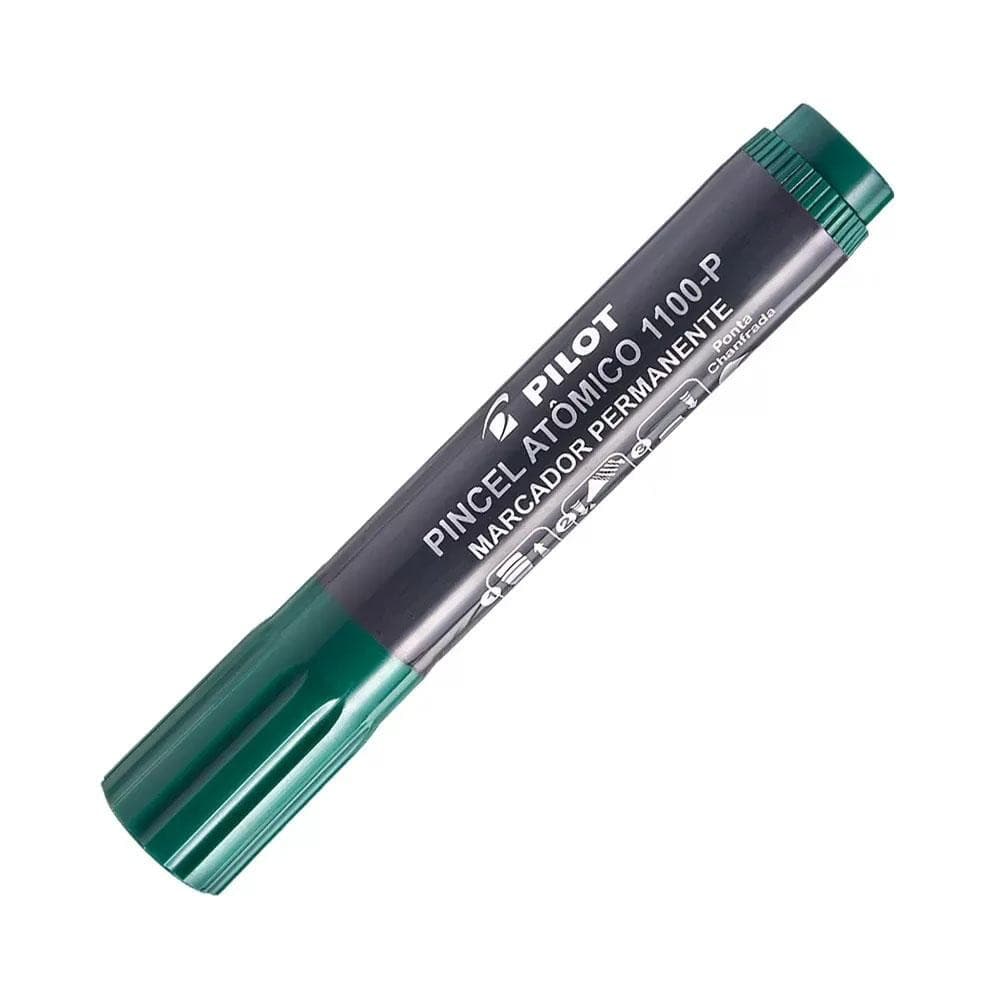 Marcador Permanente Pincel Atômico 1100-P Verde 1und Pilot